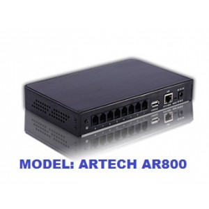 Thiết bị ghi âm 8 kênh Artech AR800