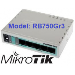 Thiết bị router 5 cổng gigabit Mikrotik RB750Gr3